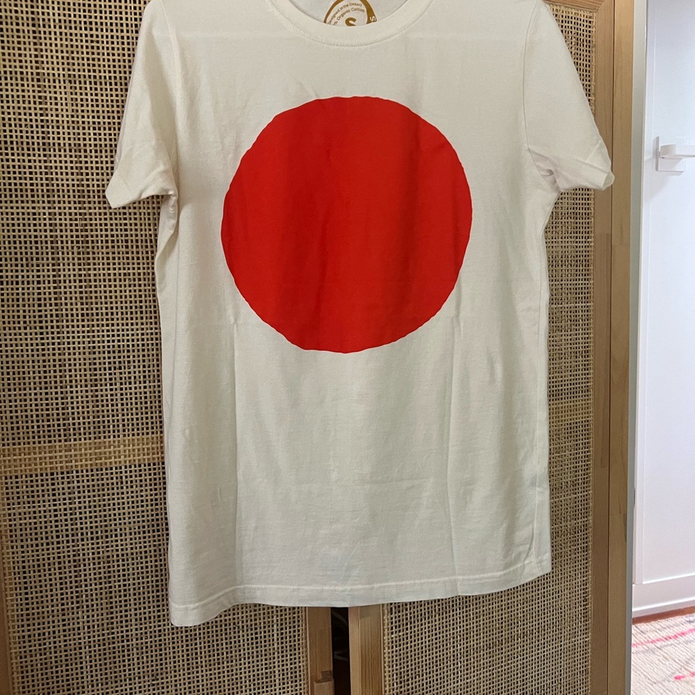 sold elsewhere 
All Roads Circle Tee in Tomato Red Color, size small, NWOT